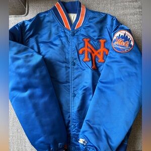 New York Mets Official Retro Starter Jacket - Size M